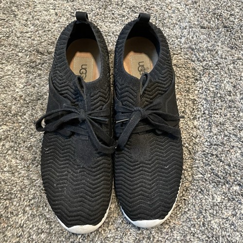 Sneakers UGG donna nere taglia US 8 stringate e slip on usate