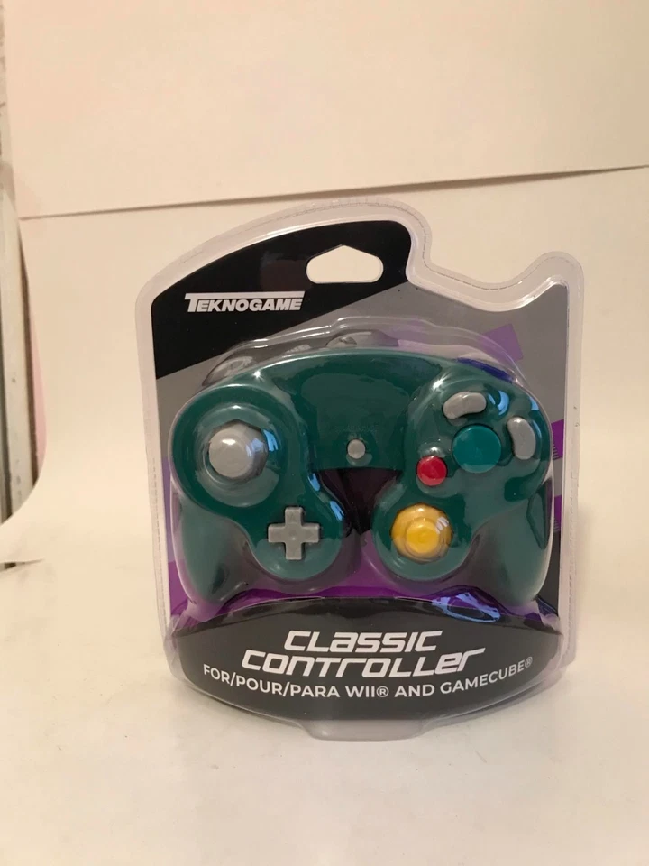 Teknogame Classic Controller for Wii and Gamecube Game Systems NIP - Image 1 of 4