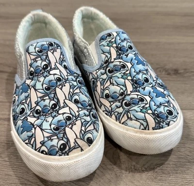 Disney Lilo and Stitch Ground Up Slip on Sneaker Shoe Kid’s Size 4 - Image 1 of 4