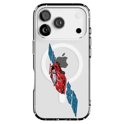 Custodia resistente per Apple iPhone (17,16,15,14,13,12,11,X,8), stampa Lamborghini - Immagine 1 di 4