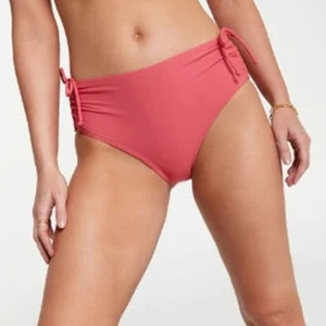 Parte inferior de natación lateral acanalada CALIA tiro medio rosa guayaba XL NUEVO - Imagen 1 de 2