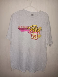 Vintage Justin Peck Kramer Sprint Car Dirt Track Racing Shirt mens XL - Picture 1 of 2