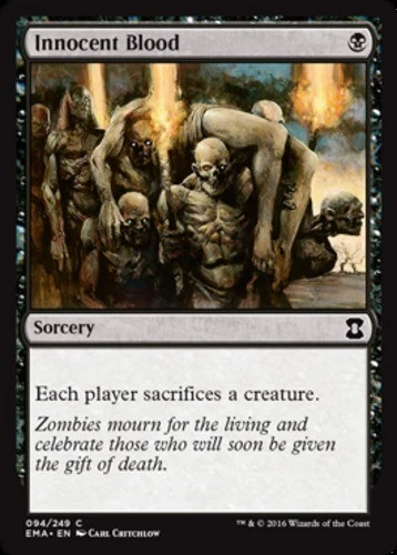 Innocent Blood - Eternal Masters - English - NM - MTG - Image 1 of 1