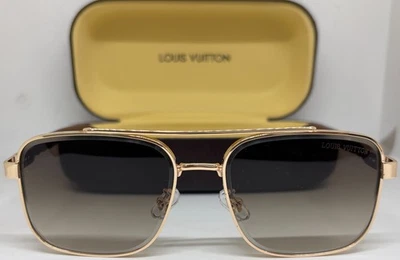Elegantes gafas de sol Louis Vuitton para hombre con caja envío gratuito a todo el mundo Foto 1 de 4