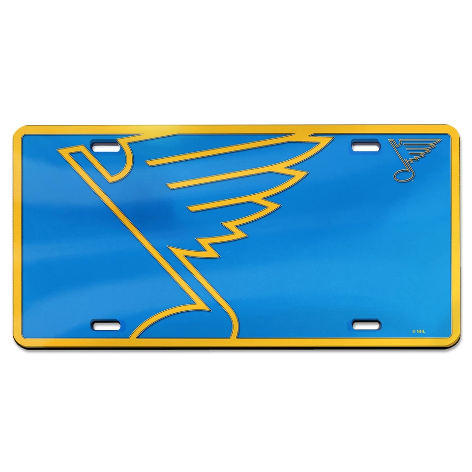 WinCraft St. Louis Blues Laser Cut Acrylic Mega License Plate - Image 1 of 1