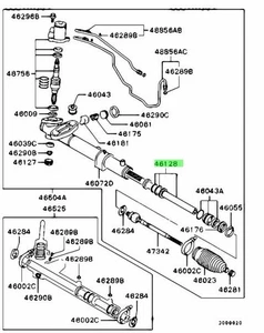 Rack, Steering Gear For: Mitsubishi Lancer Evo 7 8 9 (CT9A) - Picture 1 of 1
