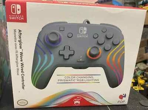 PDP Afterglow™ Wave Wired LED Controller for Nintendo Switch - Grey (500-237-GE) - Picture 1 of 5
