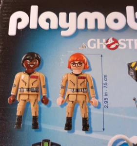 Playmobil Ghostbusters 2 Figuren Zeddemore + Janine + Zubehör 9220 - Picture 1 of 2