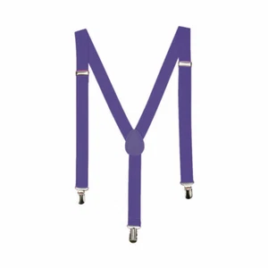 Suspenders Braces Men Women Y-Shape Back Clip-on Elastic Adjustable Trousers NEW - Picture 1 of 21