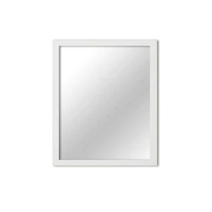 Stupell Industries London Rectangular White Framed Mirror, 11" x 14" (MI-100_... - Picture 1 of 4
