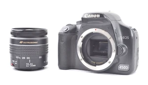 【Mint】CANON EOS 450D /kiss X2/Rebel XSi + EF 22-55mm f/4-5.6 USM From Japan#1657 - Picture 1 of 23