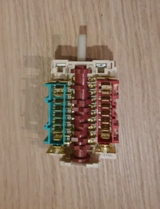 INTERRUPTOR SELECTOR HORNO HISENSE BI64211PX genuino A217 - Imagen 1 de 3