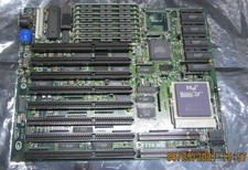 VINTAGE ADDTECH RESEARCH INC 4GLX3 Motherboard with 8MB RAM and 486DX-33 CPU