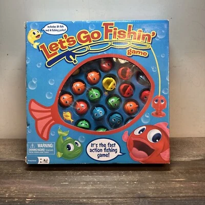 New Cardinal Classic Let's Go Fishin' Game Fishing Motorized Game Board - Image 1 of 4
