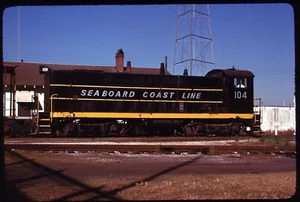 Original Schienenfolie - SCL Seaboard Coast Line 104 Tampa FL 30.01.1976 - Bild 1 von 1