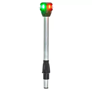 Attwood LightArmor Bi-Color Navigation Pole Light w/Task Light - Straight - 10" - Picture 1 of 1