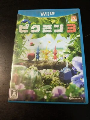 Pikmin 3. WII U. Japan import. US Seller. No manual - Image 1 of 3