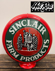 SINCLAIR FARM PRODUCTS Reproduction 13,5" Pompe à gaz Globe - (Corps rouge)