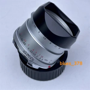 Metal Lens Hood For Voigtlander COLOR-SKOPAR 50mm F/2.2 VM Lens Aluminium Alloy - Picture 1 of 16