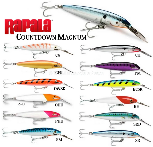 RAPALA CD  MAGNUM  TRIANA DENTICE CERNIA RICCIOLA DAL 7 CM AL 14 CM - Immagine 1 di 1