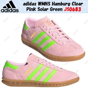 Adidas WMNS Hamburg Claro Rosa Solar Verde JS0683 Mujer Talla - Imagen 1 de 10