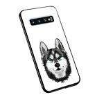 Siberian Husky Dog Cute Dog Puppy Fnny L207 Tempered Glass Silicone Case