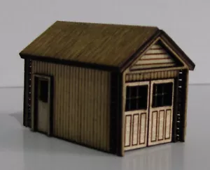Trackside Models - HO Scale - Laser Cut "The Garage" - Picture 1 of 4