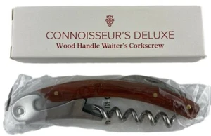 Connoisseur's Deluxe Handle Waiter's Corkscrew - Picture 1 of 3