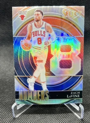 2021-22 Panini Select Zach Lavine Numbers Insert #39 Chicago Bulls - Image 1 of 2