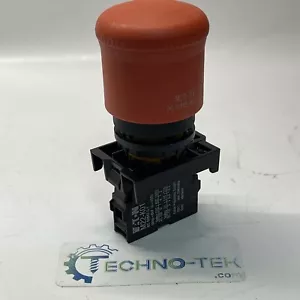 EATON M22PV Emergency Stop Push Button / Includes M22-K01 - Picture 1 of 5