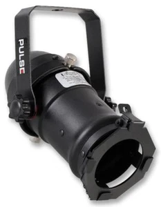 Black PAR16 Birdie Can 230v Parcan Mini Lantern DJ Stage Bar Spotlight Pulse - Picture 1 of 1