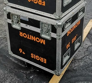 Black Anvil ATA Flight Road Case 24" x 26" x 24" (CRT Cube 36) Local Pickup LA - Picture 1 of 8