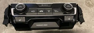 16-18 HONDA CIVIC A/C HEATER TEMPERATURE CLIMATE CONTROL - Picture 1 of 1