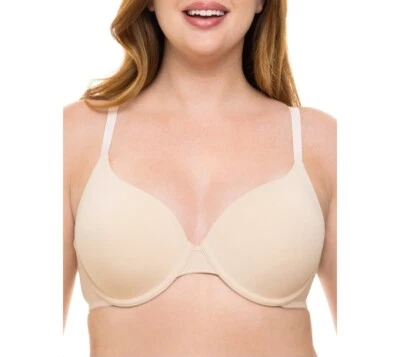 No Boundaries Juniors Lightly Lined Underwire T Shirt Bra Size 38C Beige  - Image 1 of 4