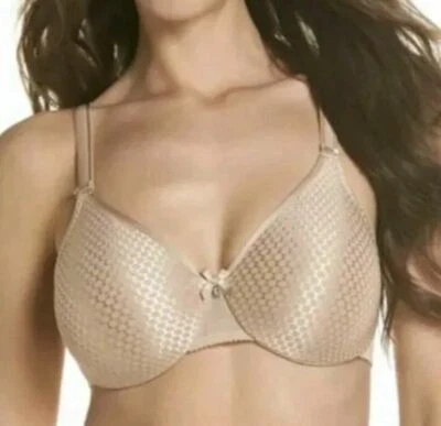  CHANTELLE 2791 MAGNIFIQUE NOUVEAU FULL COVERAGE BRA 34H ULTRA NUDE - Image 1 of 4
