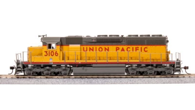 Broadway Limited 9049 HO Union Pacific EMD SD40 Yellow & Gray No-Sound #3117 - Image 1 of 4