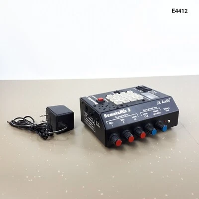 JK Audio Remote Mix 3 Mixer Broadcast Hybrid Phone Line Audio Interface E4412 - Image 1 of 4