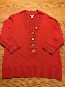 Hampshire Studio Women’s XLarge Petite Sweater Red Lightweight Knit GUC - Picture 1 of 10