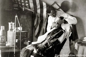 An American Dentist in Monastir, Serbia - 1919- Historic Photo Print - Picture 1 of 1