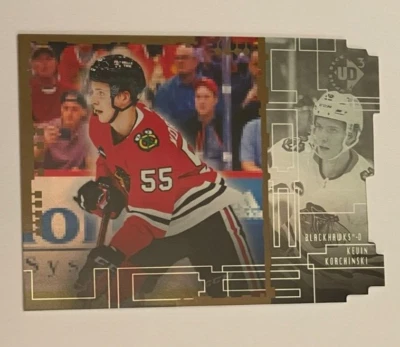 2023-24 UD EXTENDED SERIES KEVIN KORCHINSKI UD3-15 CHICAGO BLACKHAWKS - Image 1 of 2