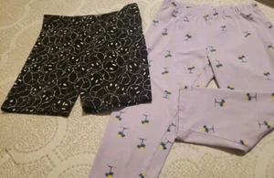 Girls Capri Leggings & Bike Shorts Size 14, 14/16 - Picture 1 of 5
