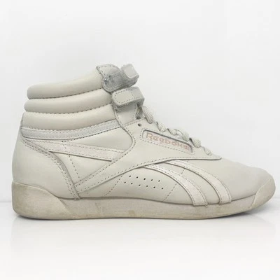 Reebok Womens Cardi B Freestyle Hi GV6614 Gray Casual Shoes Sneakers Size 6.5 - Image 1 of 4