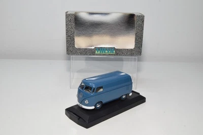 B69 1:43 VITESSE 550 VW VOLKSWAGEN TRANSPORTER BULLI 1955 BLU NUOVO CON SCATO... - Immagine 1 di 4