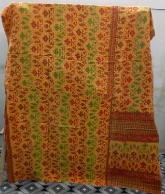 Venta al por mayor lote de manta reversible india vintage Kantha edredón hecha a mano Foto 1 de 2