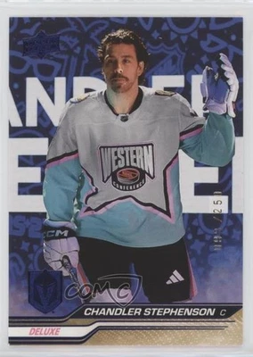 2023-24 Upper Deck Extended Series All-Star Team Deluxe /250 Chandler Stephenson - Image 1 of 2