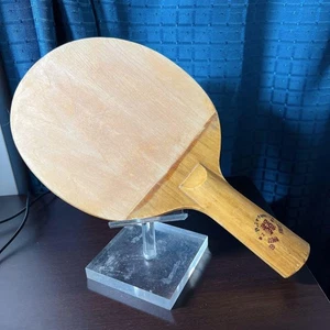 Tischtennisschläger Double Happiness 7 Stück Holzmaserung Höhe nur Tisch sh - Bild 1 von 7