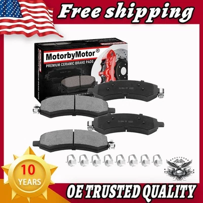 Pastillas de freno de disco delanteras para Ram 1500 Dakota 2007 2008 2009 Aspen Durango Raider F3 Foto 1 de 4