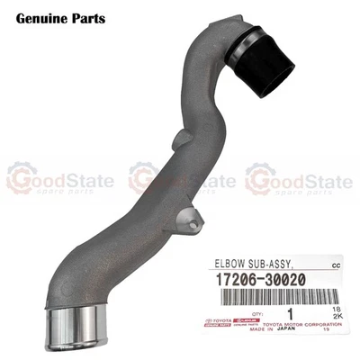 Genuine Toyota Hiace KDH203 KDH201 1KD 3.0 Diesel Turbo Charger Oulet Pipe - Image 1 of 3