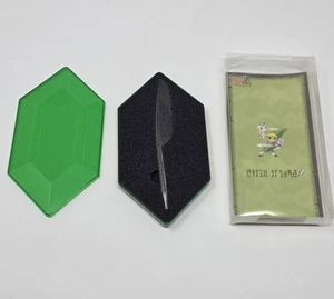 💥Japan Only Legend Of Zelda Preorder Bonus Rupee Case With Quill DS Stylus USA - Picture 1 of 7