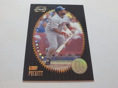 1996 年 Pinnacle Summit 艺术家精制 #77 Kirby Puckett 明尼苏达双胞胎队 — 第 1/2 张图片